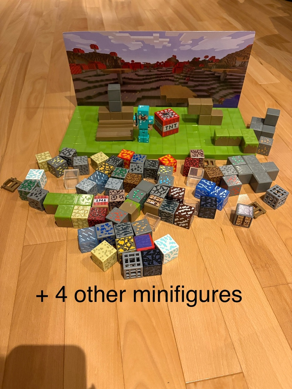 Minecraft Stop-Motion Movie Creator PlaySet & Block Set EUC